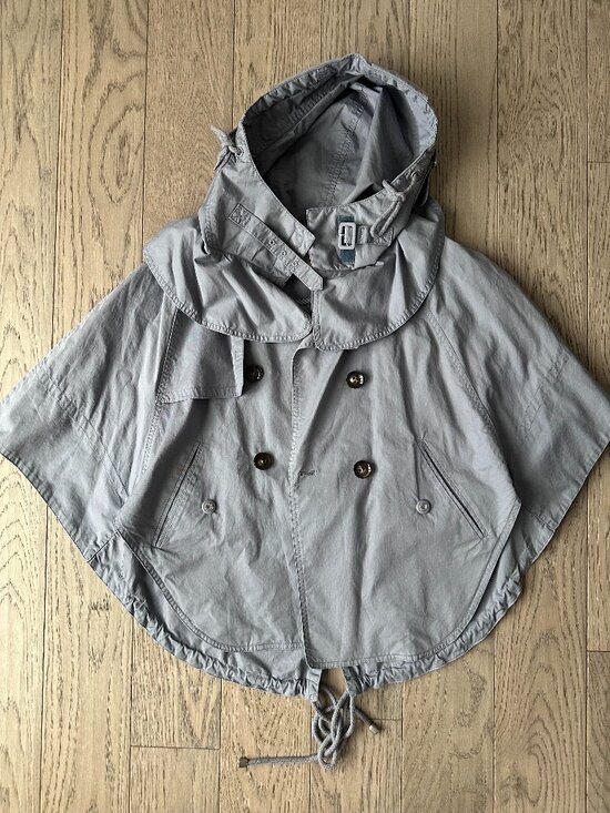 Jackets & Blazers - Marie n' Mary Grey Double-Breasted Short Sleeve Jacket